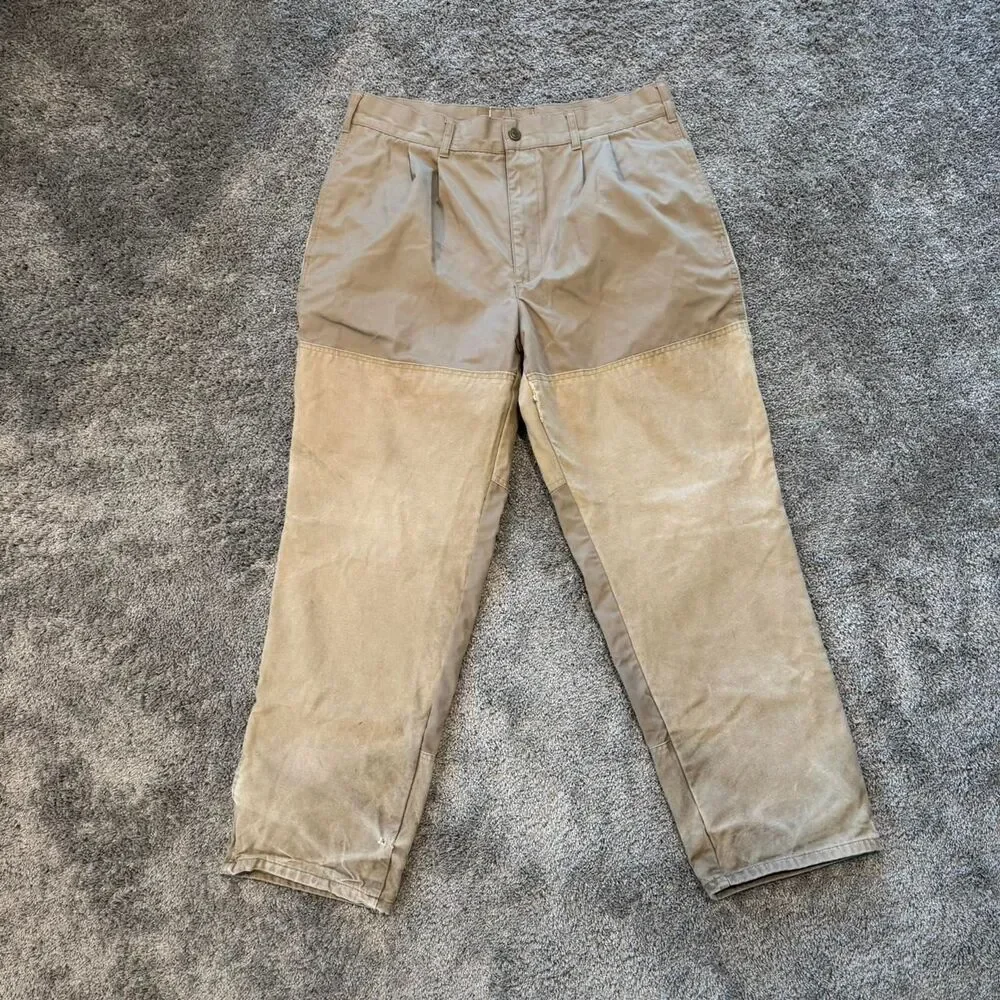 Columbia-sportswear Men's Tan and Cream Trousers